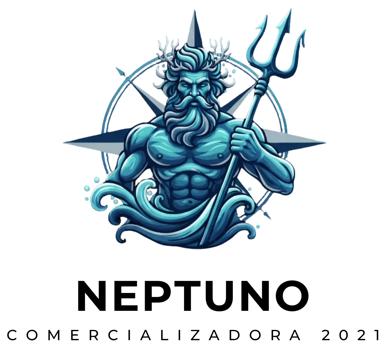Logo Neptuno Comercializadora 2021